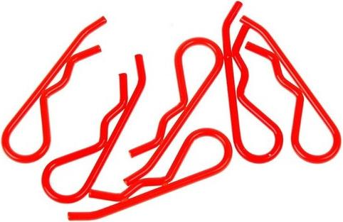 Actual product image Xceed Body clips 1:8 - neon red (6)