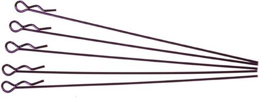 Actual product image Xceed Body clips, extra long 1:10 - metallic purple (5)