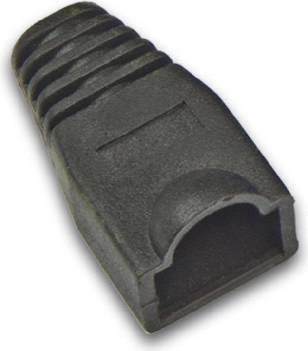 Wirewin Cable bend relief RJ-45 Black, 100 pcs. (Plug grommet)