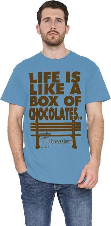 Immagine prodotto Forrest Gump Life Maglietta Uomo (L)