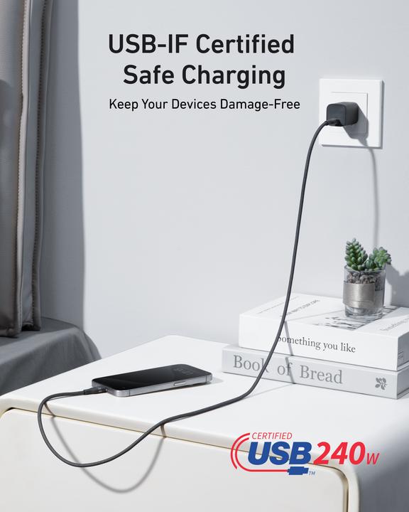 Immagine prodotto Anker USB C — USB C (1.80 m, USB 3.2 Gen 1, 240 W)