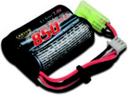 Actual product image Carson LiPo Pack Li-Ion 850mAh 7.4V (7.40 V, 850 mAh)