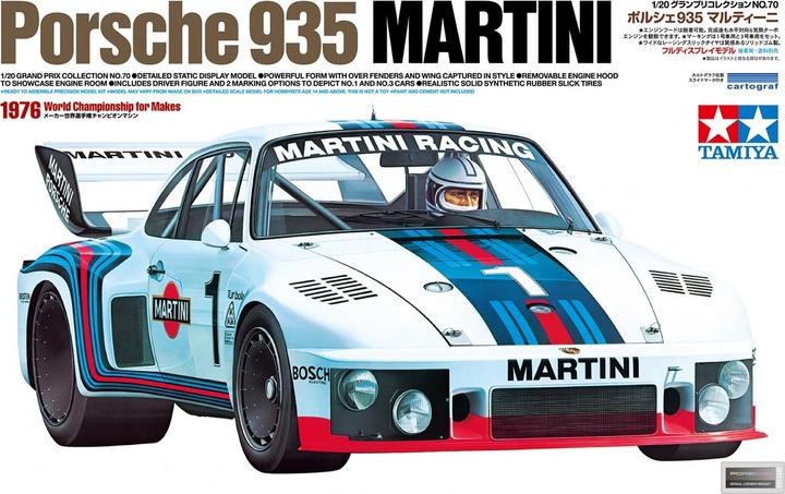 Produktbild Tamiya 1/20 Porsche 935 Martini