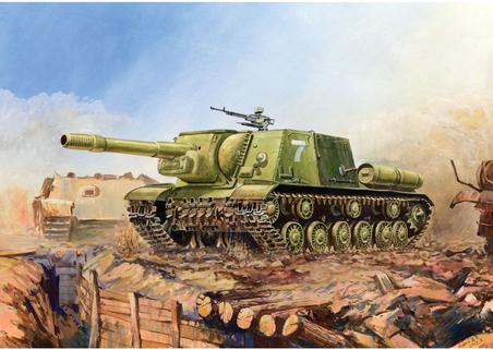 Image du produit Tamiya 1:100 Arme à feu autopropulsée SU-152