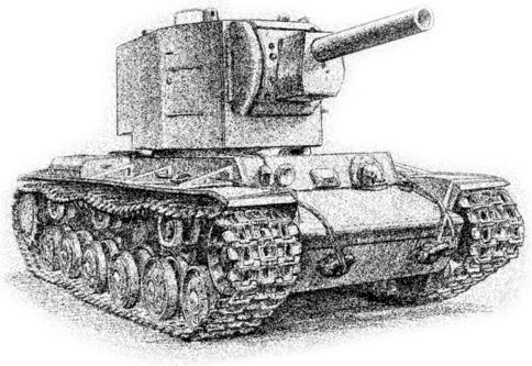Image du produit Carson 1:35 WWII Rus. Tank KV-2 Gigant