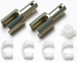 Produktbild Tamiya TA06 Alu Abtrieb Kegeldiff. (2) m.Blades