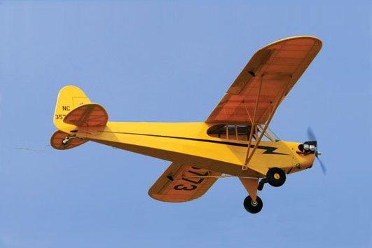 Actual product image Pichler Piper Cub J3 1100 mm Lasercut Kit (Multi motor)