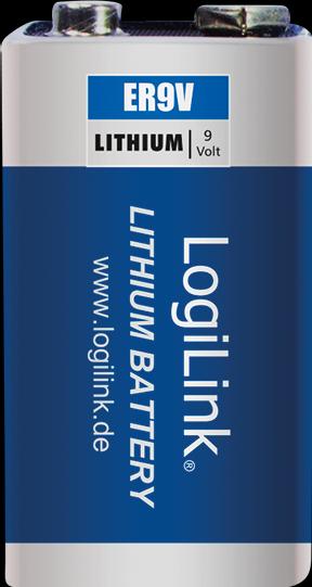 Actual product image LogiLink Ultra Power ER9V (1 pcs., 9V Block, 1200 mAh)