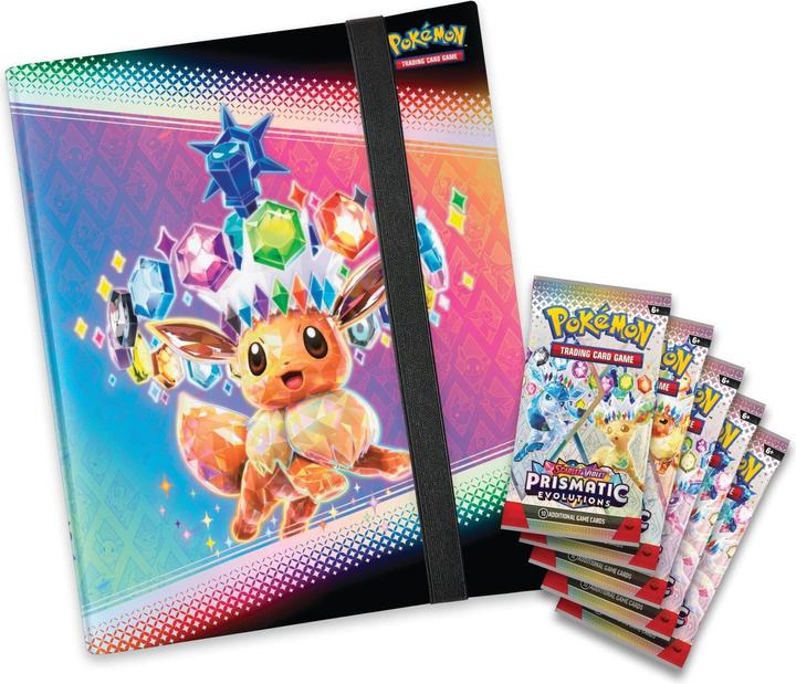 Image du produit Pokémon Collection Prismatic Evolutions Binder (Anglais, Pack de boosters)