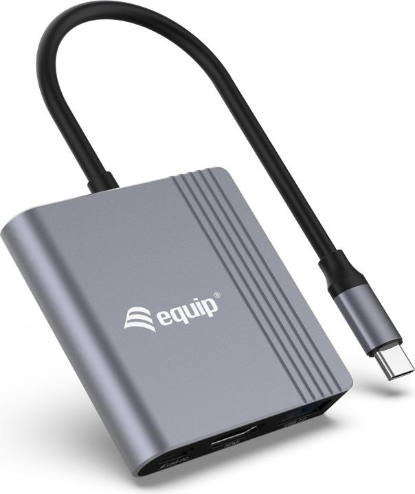 Actual product image equip USB-C Hub (USB-C, 3 Ports)