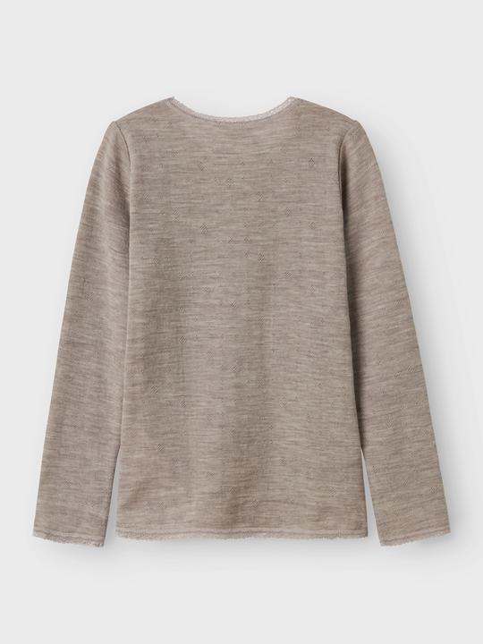 Actual product image Name it Merino wool top with long sleeves (122)