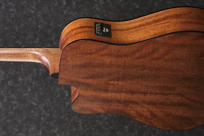 Produktbild Ibanez AW54CE Artwood Open Pore Natural elektrisch-akoestische westerngitaar (Akustik Gitarre, Okoume, Ovangkol)