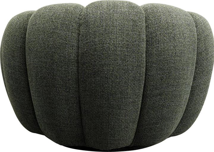 Actual product image Kare Design Swivel armchair Peppo Bloom Melange Green