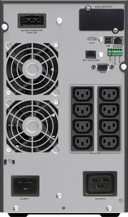 Produktbild Powerwalker Bluewalker USV VFI 3000 ICT loT UK 3000W Online (3000 VA, 3000 W, Online-Doppelwandler USV)