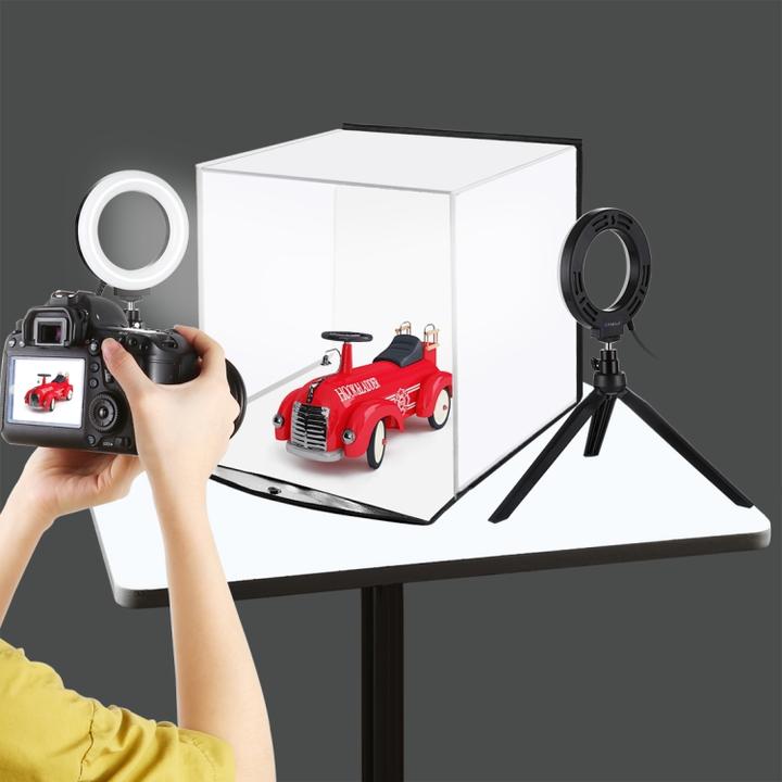 Actual product image Puluz Photo Studio Box 30m with 2x Ring Light (Ring light)
