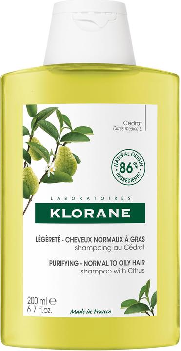 Klorane Zedrat revitalising shampoo (200 ml, Liquid shampoo)