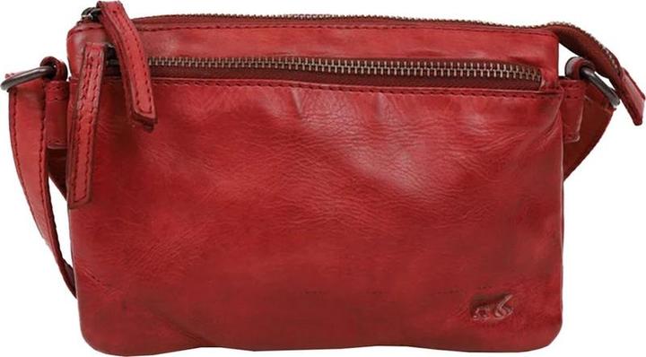 Bear Rock Bärende Design kleiner Crossbodybag / Umhängetaschen Damen - Leder - Maithe - Rot