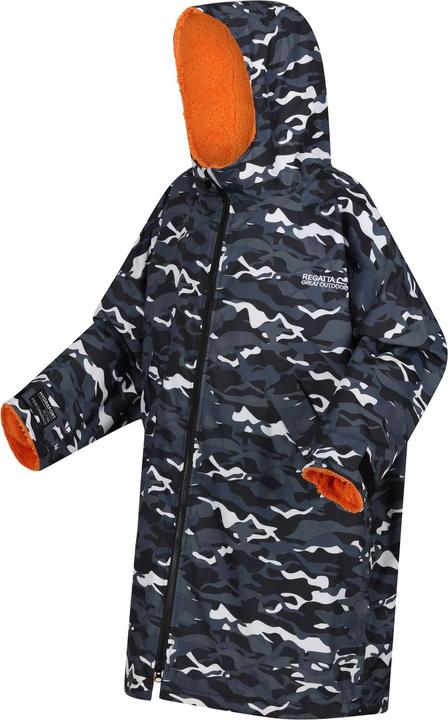 Actual product image Regatta Childrens/Kids Camouflage Waterproof Changing Robe (140, 146, 152, 158)