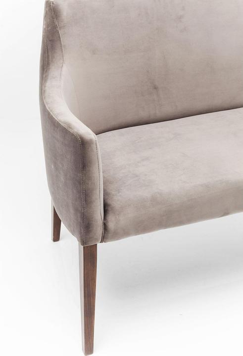 Produktbild Kare Design Bank Mode Velvet Grey (164 cm)