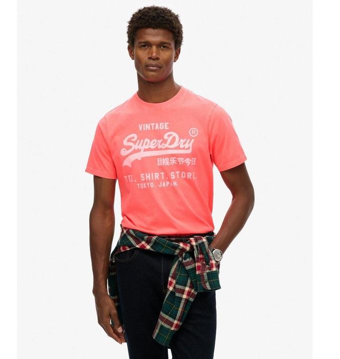 Actual product image Superdry VI Neon Relaxed Tee (L)