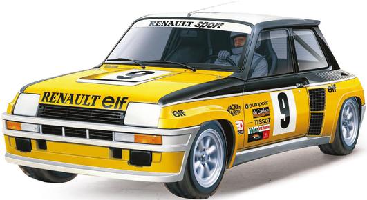 Produktbild Tamiya 1:12 RC Renault 5 Turbo Rally (M-05Ra) Bausatz / Kit (Kit)