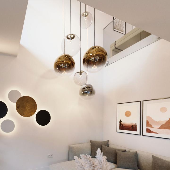 Image du produit s.luce Orb Boule de verre Lampe à suspendre (E27)