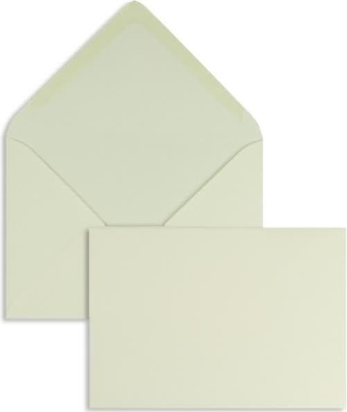 Produktbild Blanke Briefumschläge 120x180mm 120g/qm gummiert VE=100 Stück candle light (100 x)