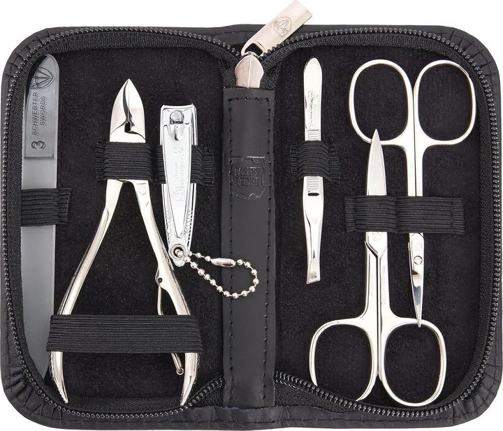 Produktbild Kellermann Nagelset SCHWARZ - ECHT LEDER