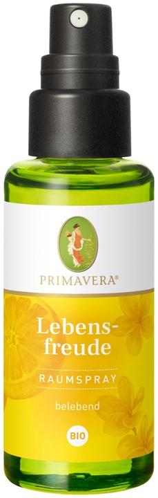 Actual product image Primavera Lebensfreude Organic Room Spray 50ml - 100% Natural Fragrance (Eau de parfum, 50 ml)