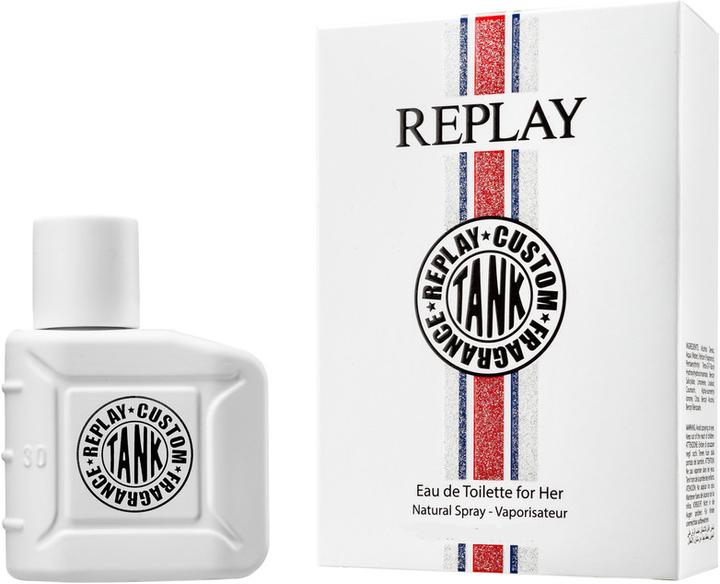 Produktbild Replay #Tank Custom Fragrance For Her Eau de Toilette 30 ml (Eau de Toilette, 30 ml)