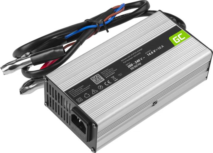 Produktbild GreenCell Charger for LiFePO4 Batteries - 14.6V - 10A (10 A)