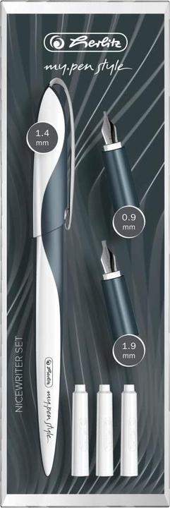 Produktbild Herlitz My.pen style Nicewriter (Grau, 1 x)