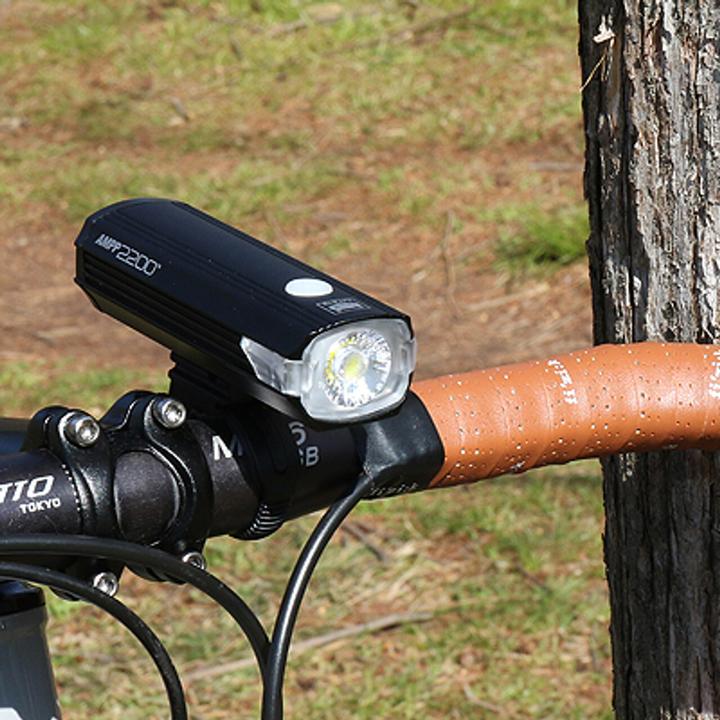 Actual product image CatEye AMPP2200 Headlight Bicycle â € “Bicycle lighting Max.2200 Lumen â € “Brand duration 1 to 60 h (2200 lm)