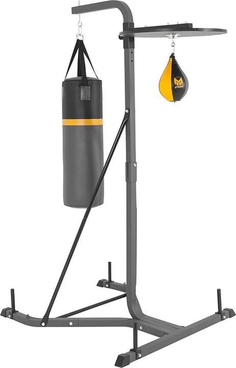 Gyronetics Station de boxe avec sac de frappe et punching ball - 1149 (117 cm, 21 kg)