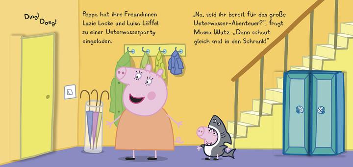Produktbild Panini Peppa Pig Peppas Meerjungfrauen-Abenteuer - Mein Unterwasse (Deutsch)