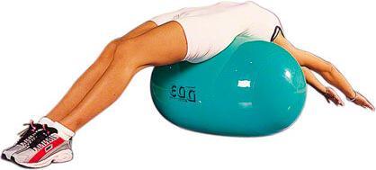 Produktbild Original Pezzi Pezzi Therapierolle Eggball, 65cmx95cm, grün (65 cm)