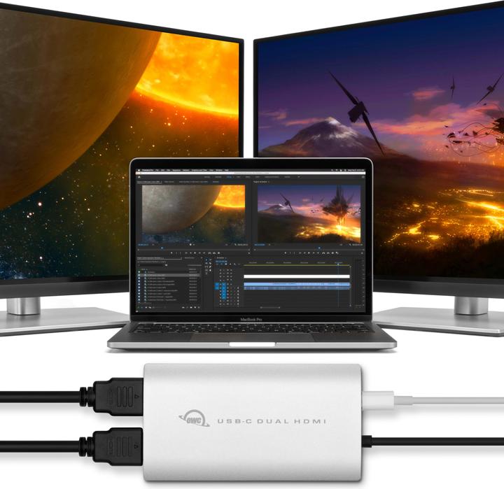 Actual product image OWC USB-C zu (HDMI, 26 cm)