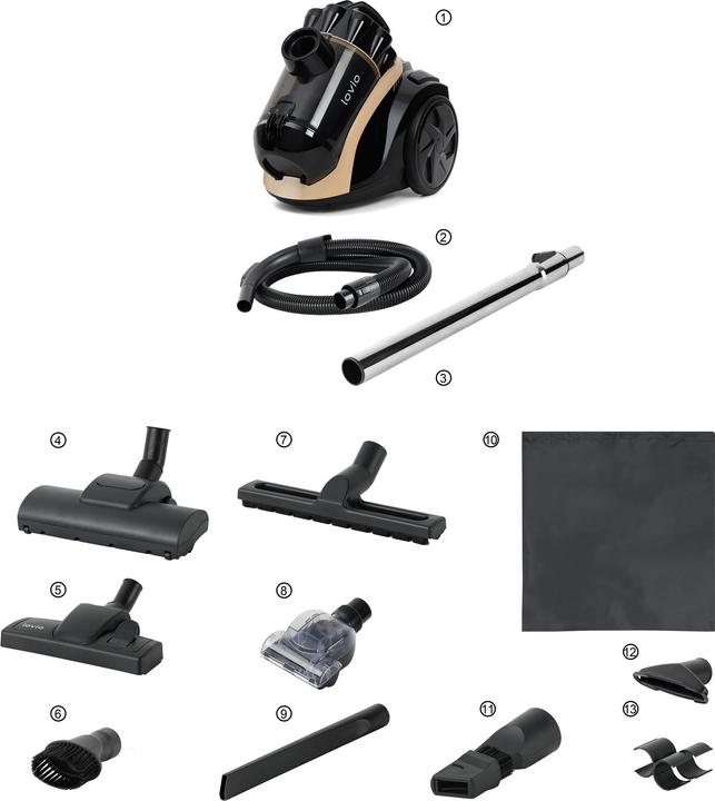 Actual product image Lovio LVCVC001 VacuuFlex