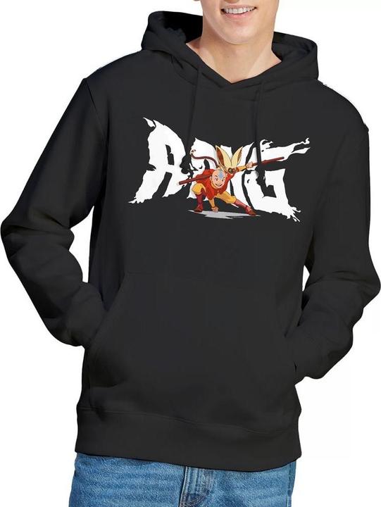 Immagine prodotto Avatar: The Last Airbender Felpa con Cappuccio Aang e Momo Uomo (XL)