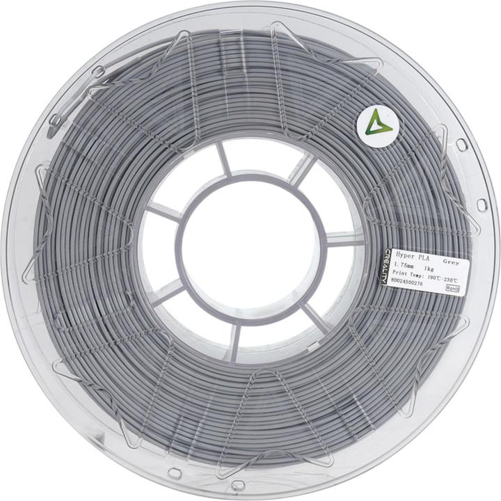 Produktbild Creality Filament PLA Hyper RFID Grau 1.75 mm 1 kg (PLA, 1.75 mm, 1000 g, Grau)