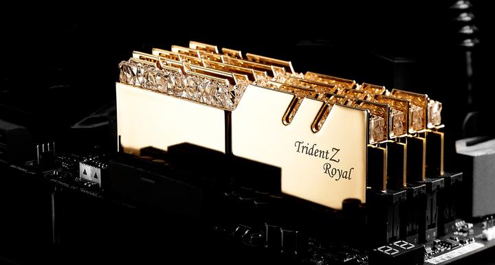 Produktbild G.Skill Trident Z Royal (4 x 32GB, 4000 MHz, DDR4-RAM, DIMM)