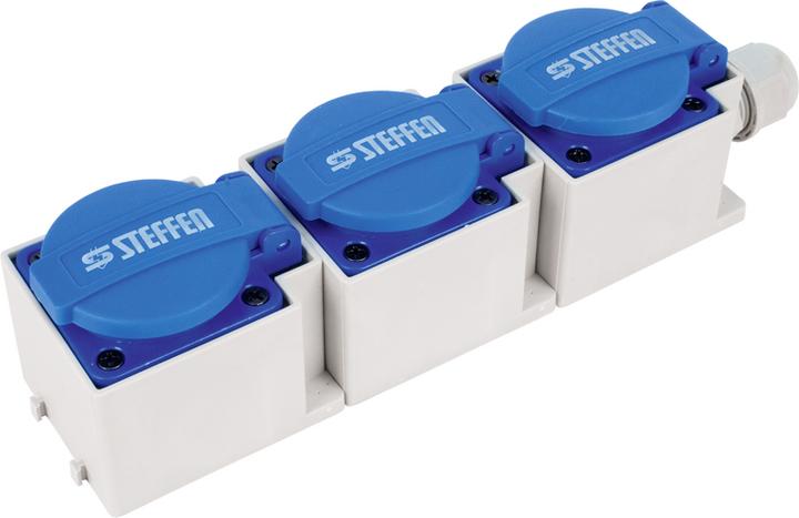 Actual product image Steffen Surface-mounted socket outlet