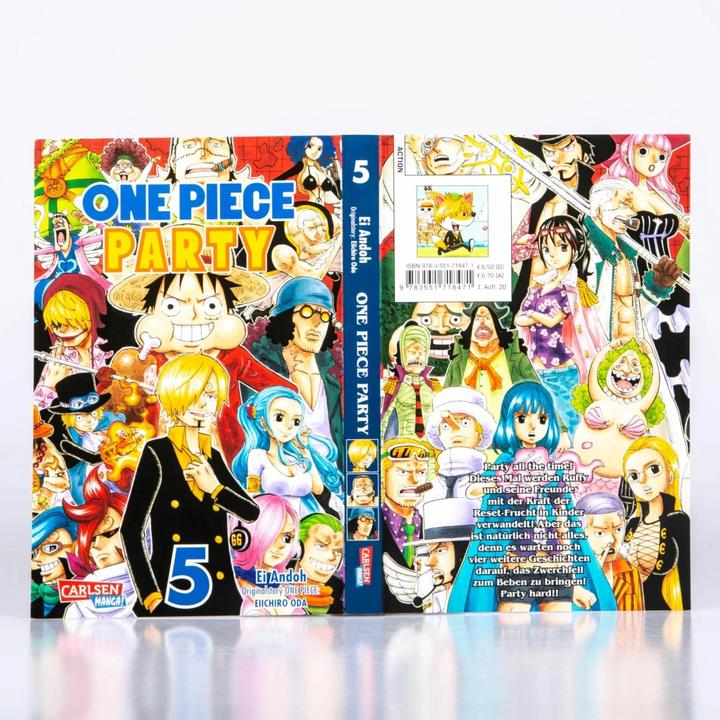 Actual product image One Piece Party 5 (German, Eiichiro Oda, 2020)