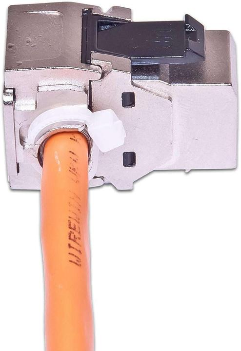 Actual product image Wirewin Keystone module, Cat.6A, 90ø angled. (Keystone module)