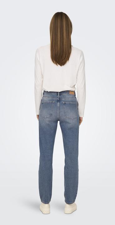 Produktbild Only Gerade geschnitten Hohe Taille Jeans Straight-Fit jeans (W32/L30)