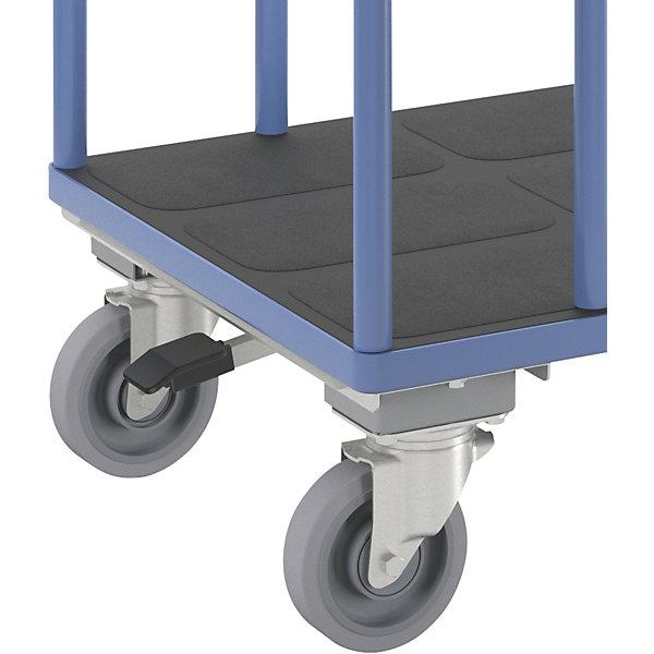 Produktbild eurokraft pro Plattformwagen mit Seitenbügeln (500 kg)