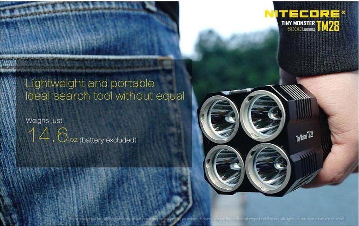 Image du produit Nitecore TM28 - 6000 lumens (14.20 cm, 6000 lm)
