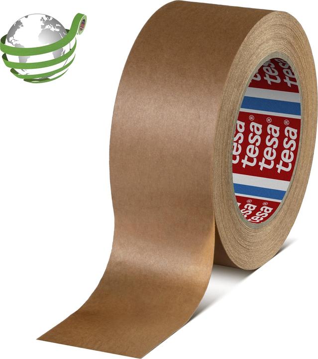 Produktbild tesa Verpackungsklebeband Papier pack® 4713 weiss Länge 50 m Breite 75 mm (75 mm)