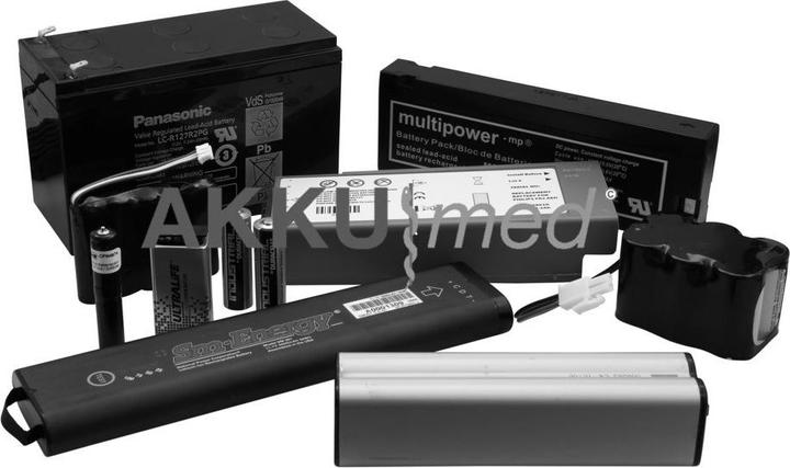 Produktbild AccuCell Akku Philips Beatmungsgerät Respironics SimplyGo 1082662 (1 Stk., Gerätespezifisch, 6800 mAh, Akku)