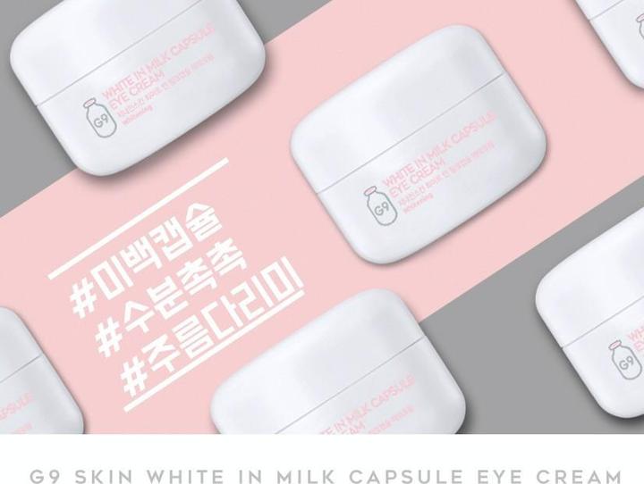 Produktbild G9 Skin white in milk capsule eye cream (Kapseln, Tag + Nacht)